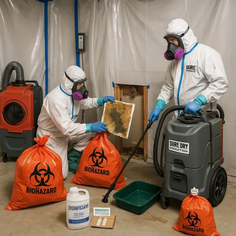 Contaminated Water Handling Protocols process in Mashpee, MA