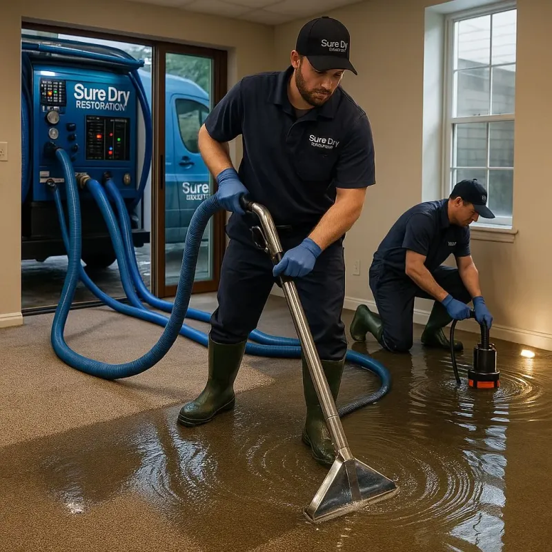 Water Extraction and Removal process in Mashpee, MA